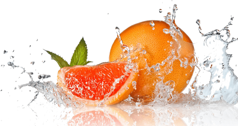 Fruit Water Splash PNG