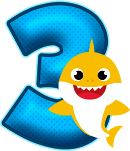 Baby Shark Nina PNG