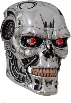 Terminator Skull PNG