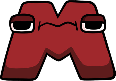 Alphabet Lore Letter M PNG