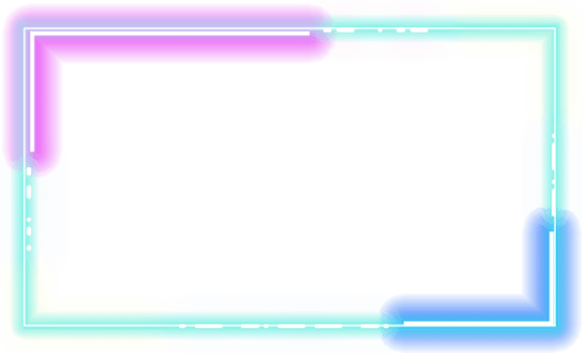 Neon Frame PNG