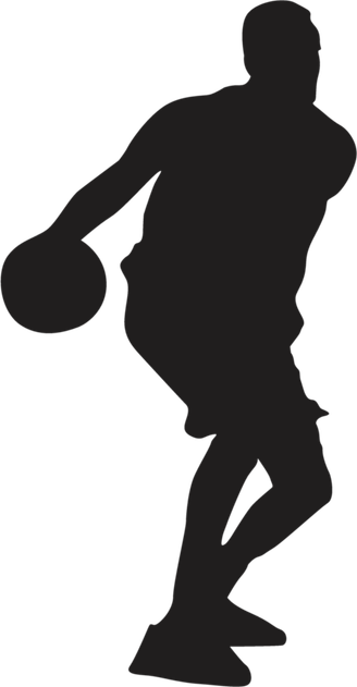 Playing Basketball PNG