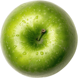 Apple Top View PNG