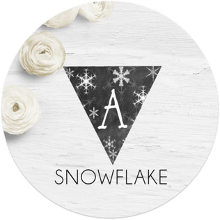 Snowflake Banner PNG