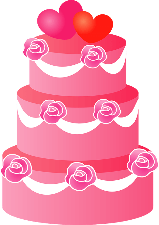 Pink Cake PNG