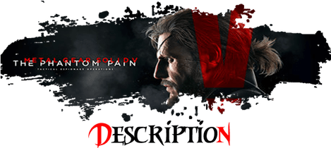 Metal Gear Solid V The Phantom Pain PNG