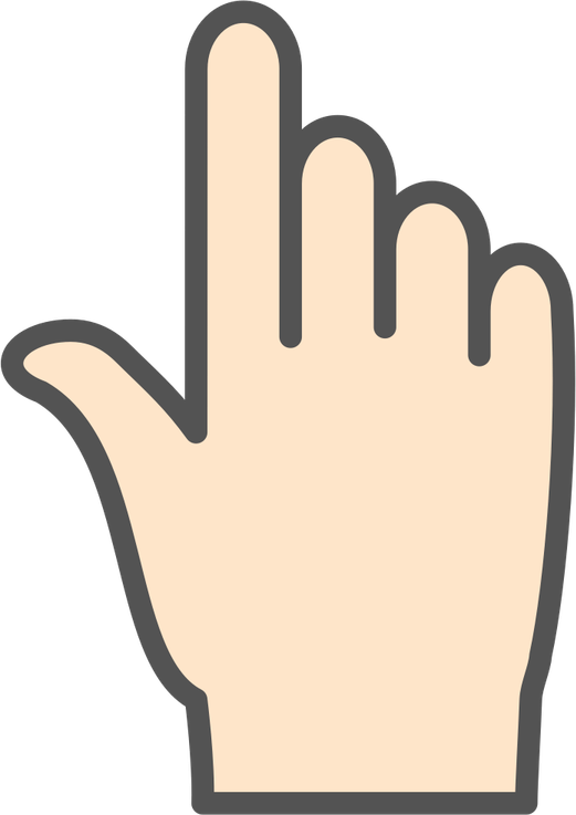 Hand Cursor PNG