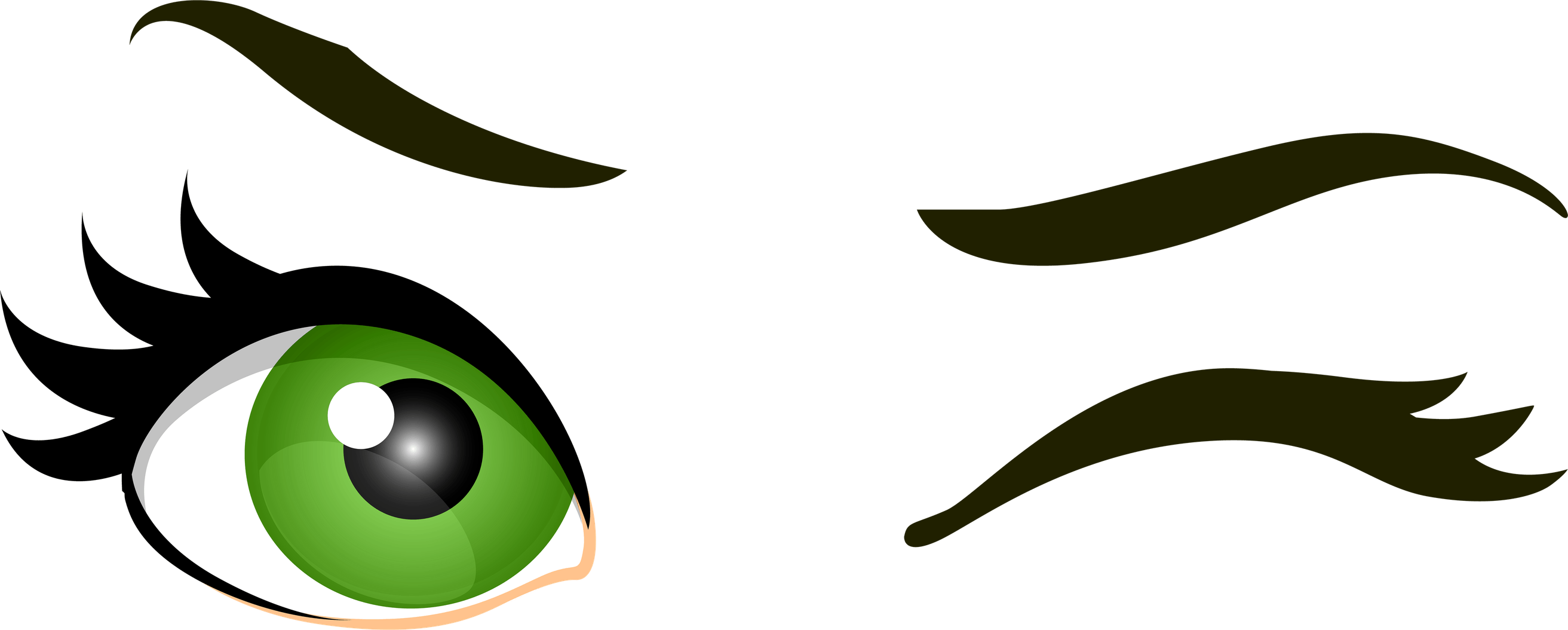Green Eyes PNG