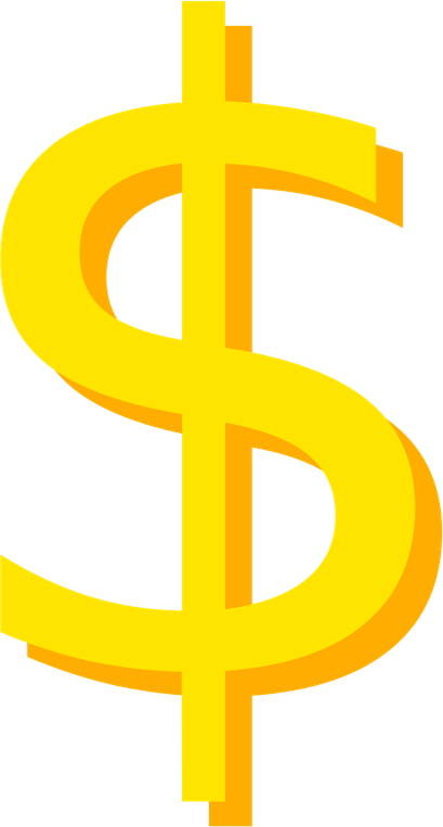 Gold Dollar PNG