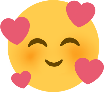 Emoji Heart Eyes PNG