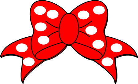 Minnie Mouse Bow PNG