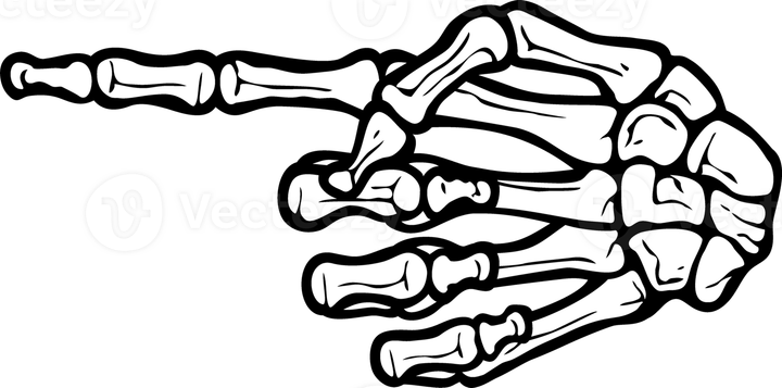 Skeleton Hand PNG