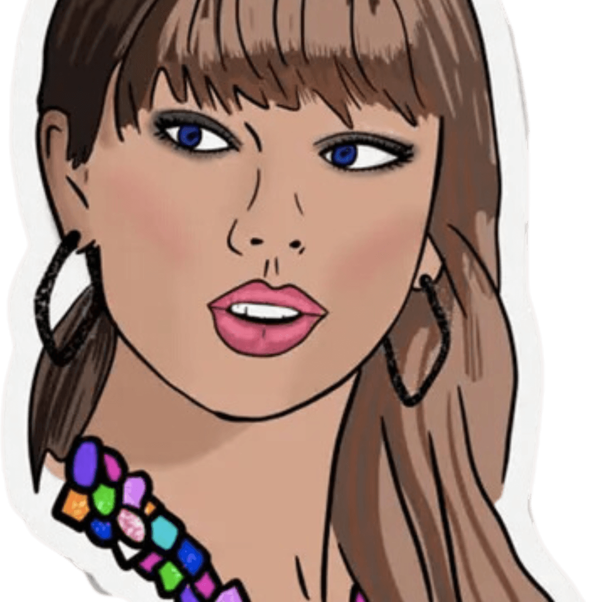Taylor Swift Sticker PNG