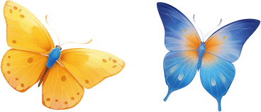 Light Blue Butterfly PNG
