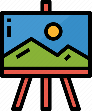 Icon Painting Art PNG