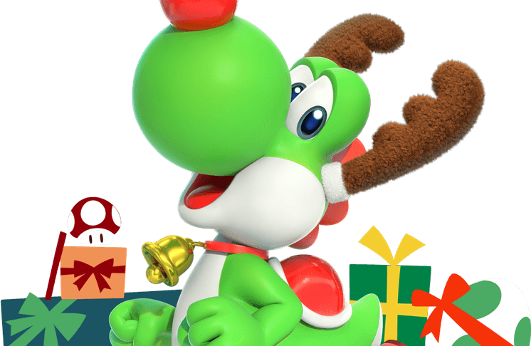 Yoshi Christmas PNG