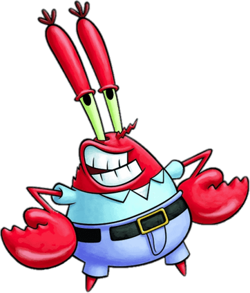 Mr Crabs PNG