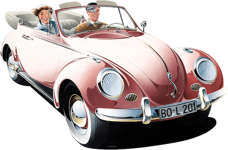 1950 Car PNG