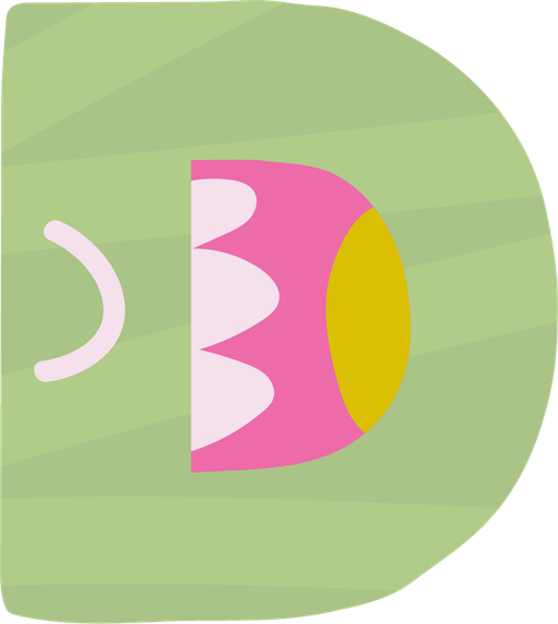 Alphabet Lore Letter D PNG