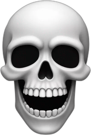Goofy Skull PNG