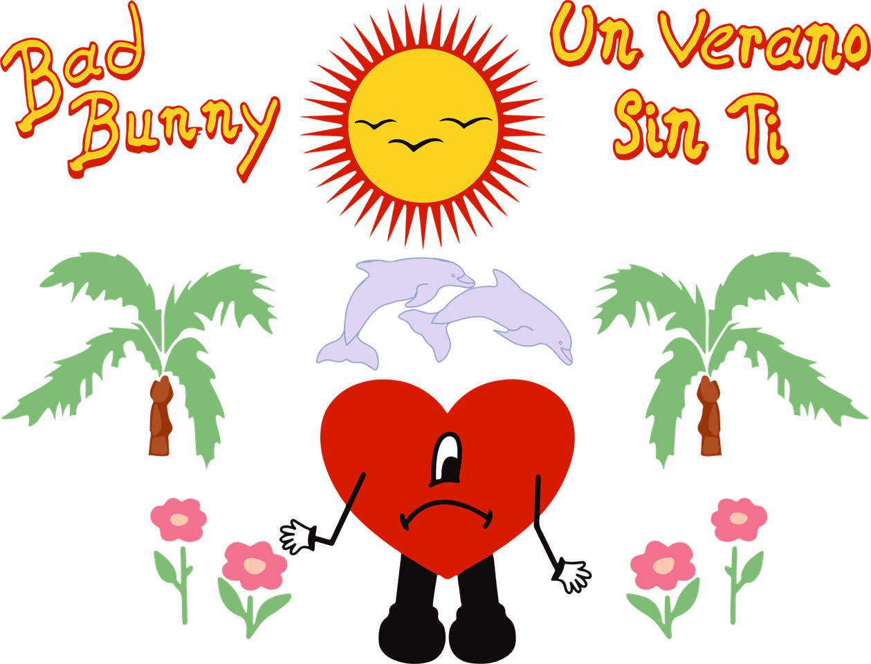 Corazon De Bad Bunny PNG
