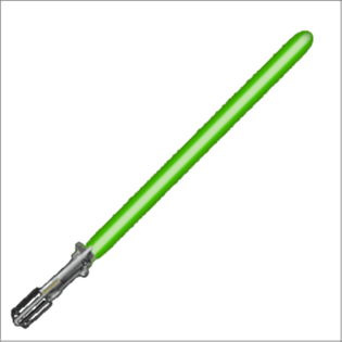 Green Lightsaber PNG