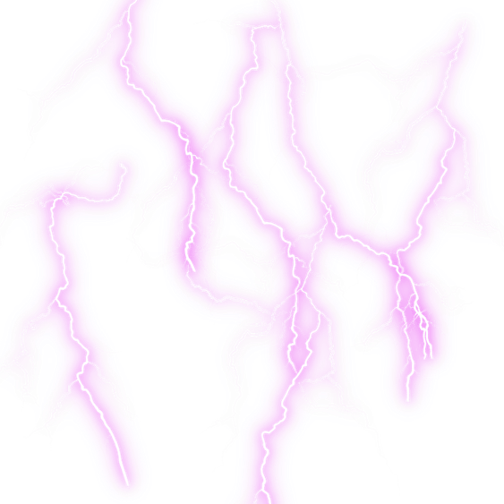 Red Lightning PNG