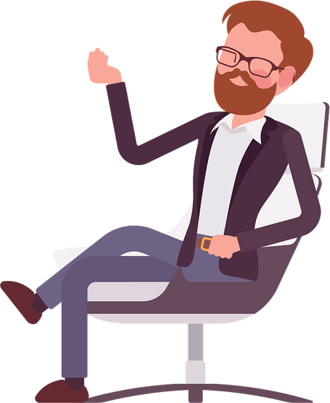 People Sitting PNG