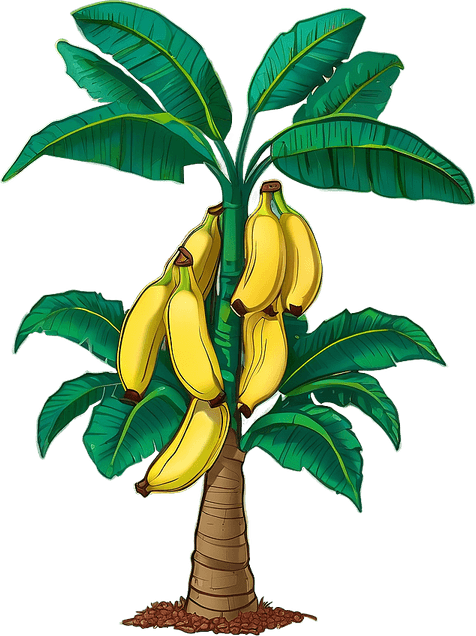 Cartoon Banana PNG