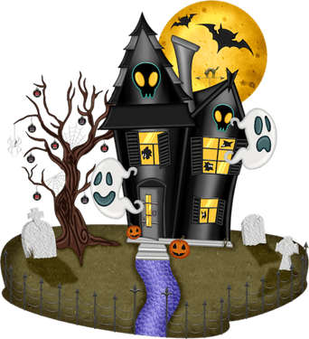 Halloween Door Decorations PNG