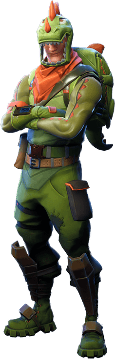 Fortnite Rex Skin PNG