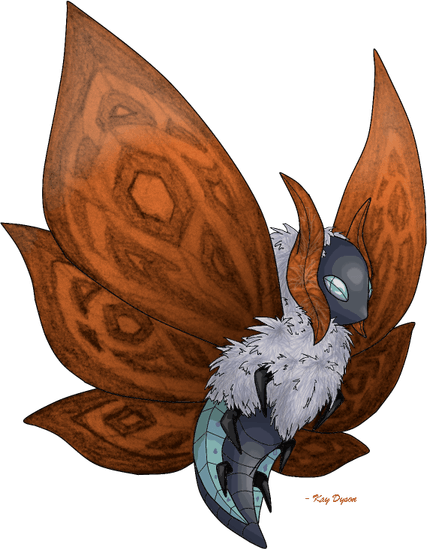 Volcarona Pokemon PNG