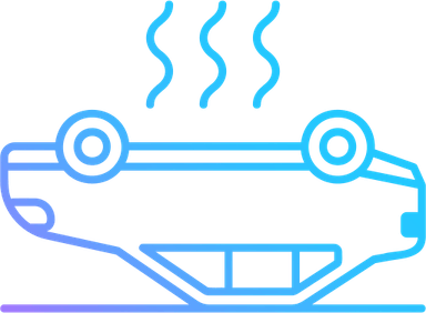 Flipped Car PNG