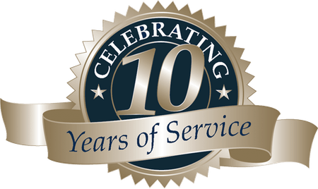 10 Years Anniversary PNG