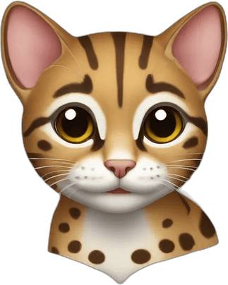 Rusty Spotted Cat PNG