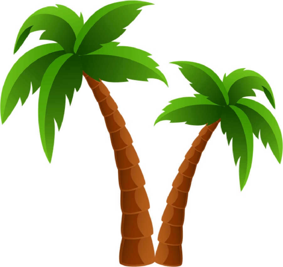Cartoon Jungle Tree PNG