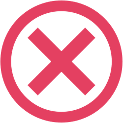 Red Circle And Cross PNG