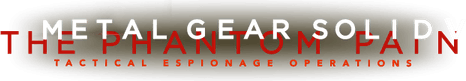 Metal Gear Solid V The Phantom Pain Logo PNG