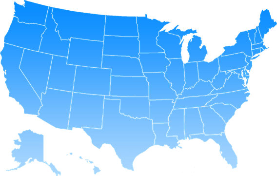 Blank Map Of The United States PNG