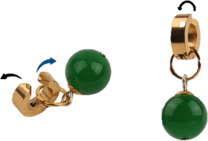 Potara Earrings PNG