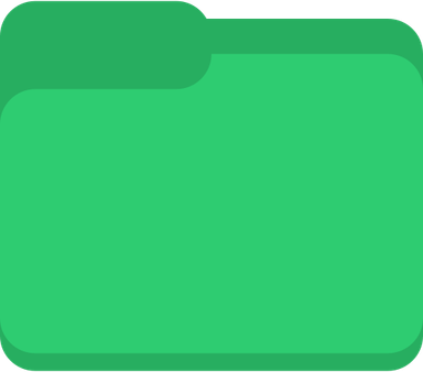 Sage Green Folder Icon PNG