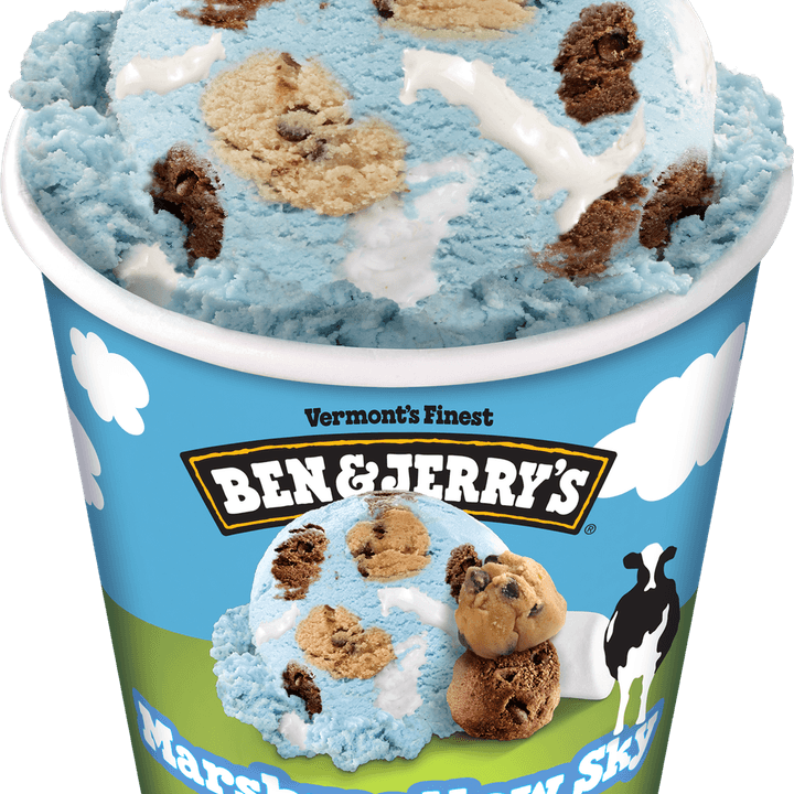 Ben And Jerrys Cow PNG
