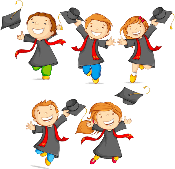 Kids Graduation PNG