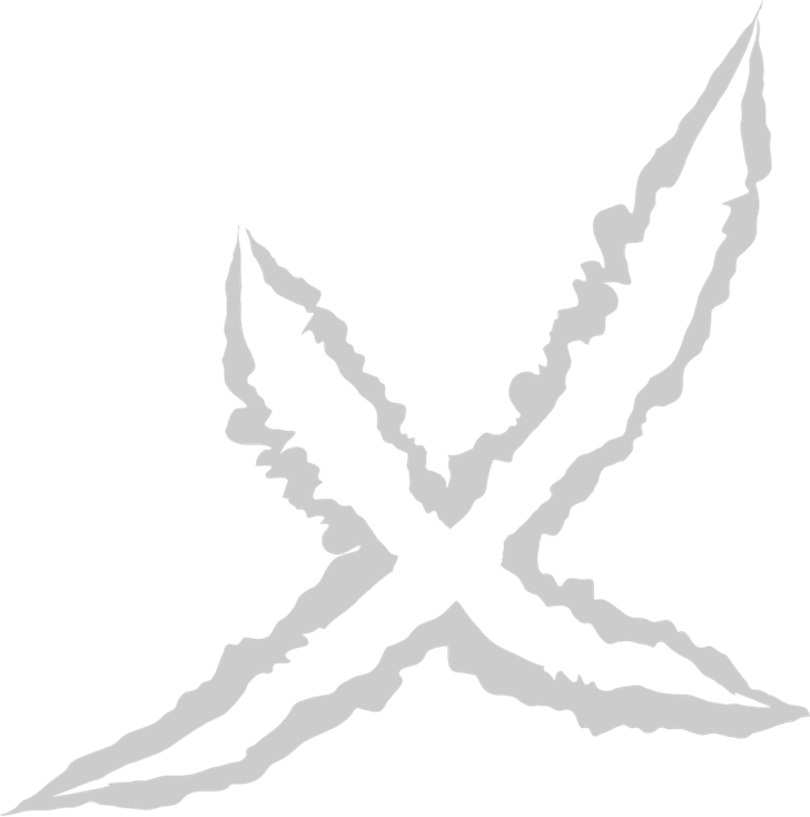 Scribble X PNG