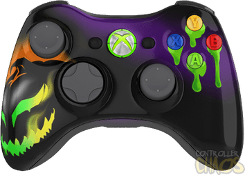 Halloween Xbox Controller PNG