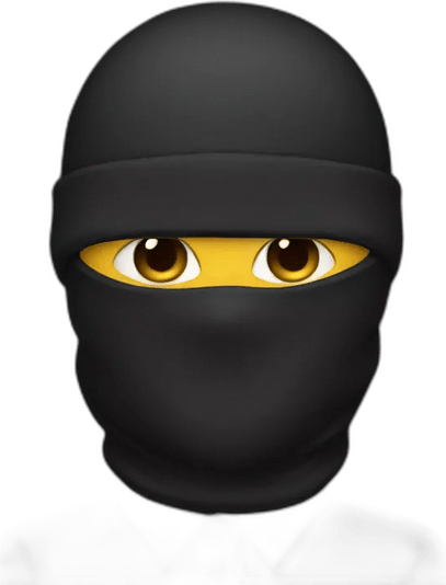 Ninja Emoji PNG