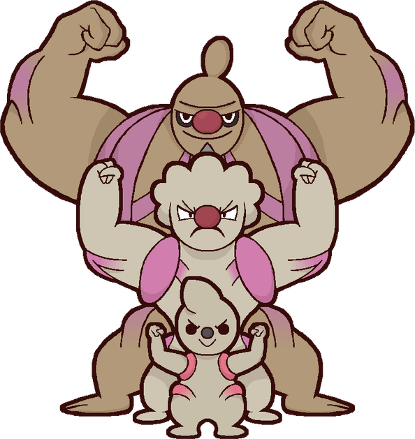 Conkeldurr Pokemon PNG