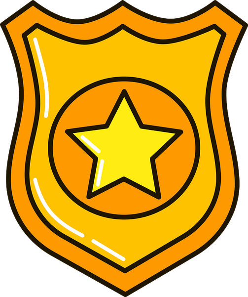 Police Badge PNG
