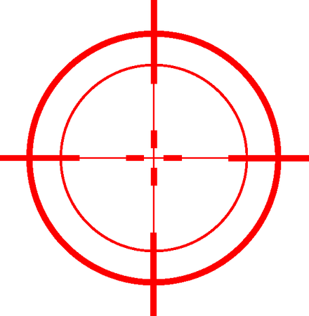 Red Crosshair PNG