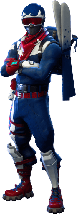 Fornite Alpine Ace Usa PNG